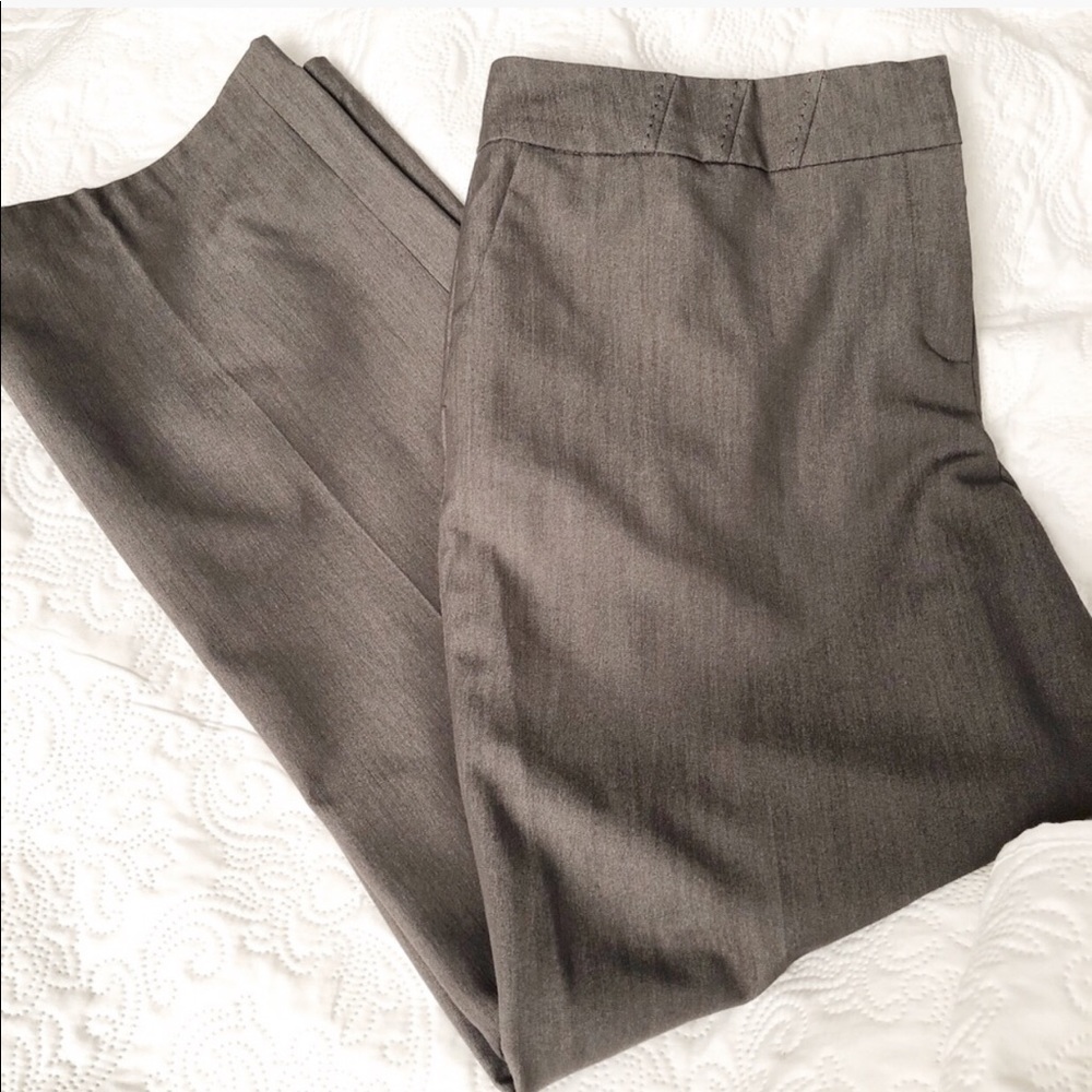 Calvin Klein Plus Size 14 Light Gray Trousers